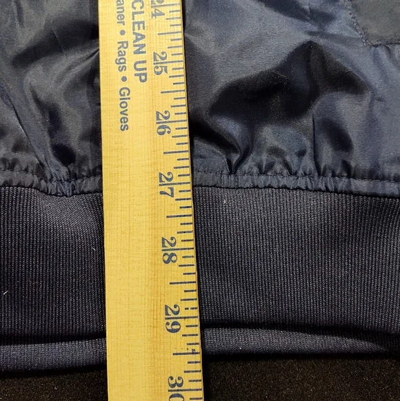 University Of Virginia Cavaliers Men's Blue Pullover, Warm Up Jacket, Size Large - Picture 8 of 9